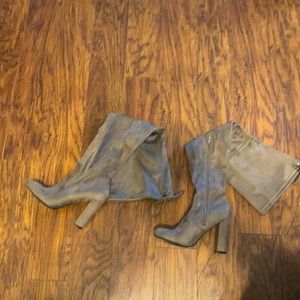 A new day, suede over the knee boots. NEVER WORN